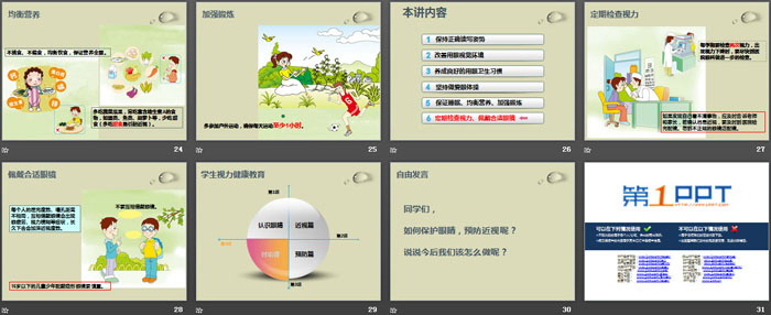 《珍爱眼睛 保护视力》PPT