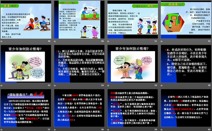 《禁毒知识宣传》PPT