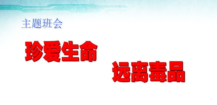 《珍爱生命 远离毒品》PPT下载