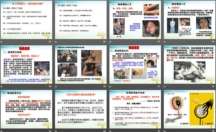 《珍爱生命 远离毒品》PPT下载