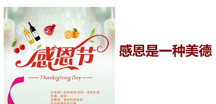 《感恩是一种美德》PPT