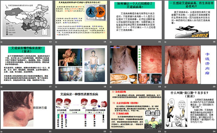 《向零艾滋迈进》PPT