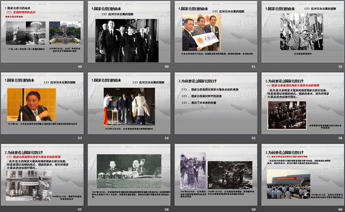 《南京大屠杀历史真相与国家公祭的解读》PPT