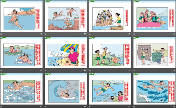 《珍爱生命!防范溺水!》PPT