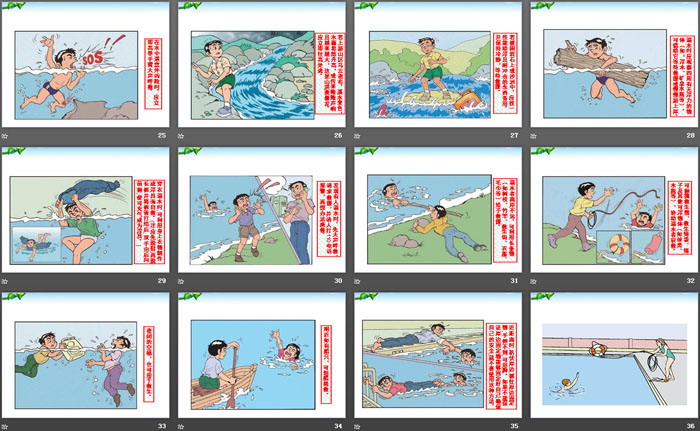 《珍爱生命!防范溺水!》PPT