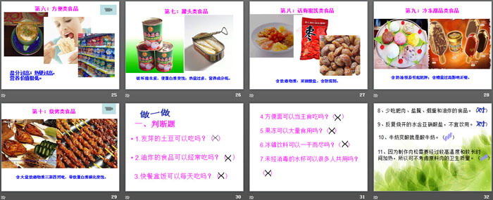 《关注食品安全》PPT