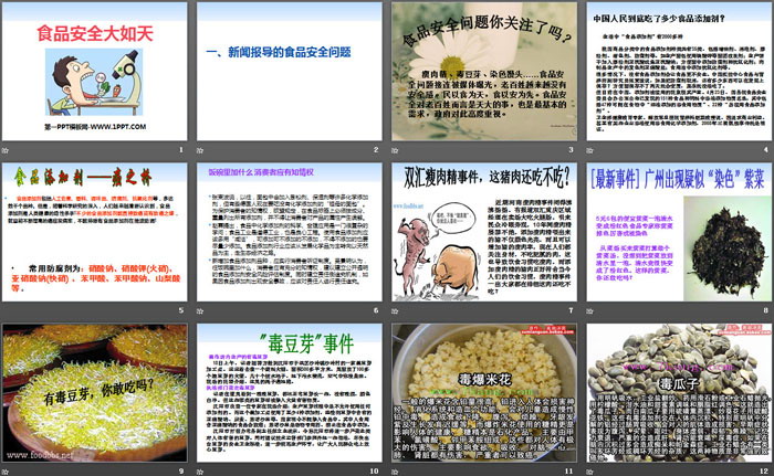 《食品安全大如天》PPT