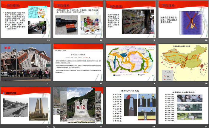 《灾难面前 我们安全自救》PPT