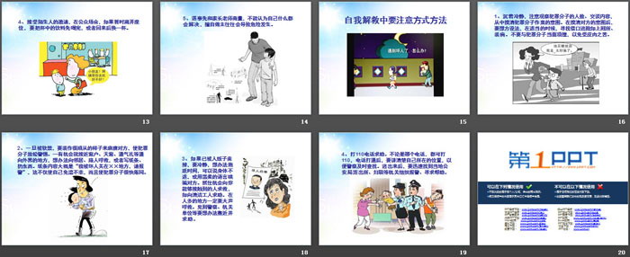 《保护自己、防拐防骗》PPT