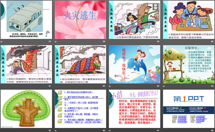 《安全生活 快乐成长》PPT
