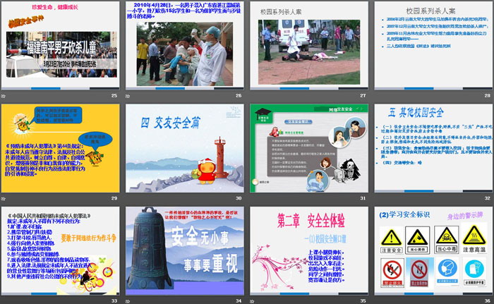 《友爱-和谐校园的纽带》PPT