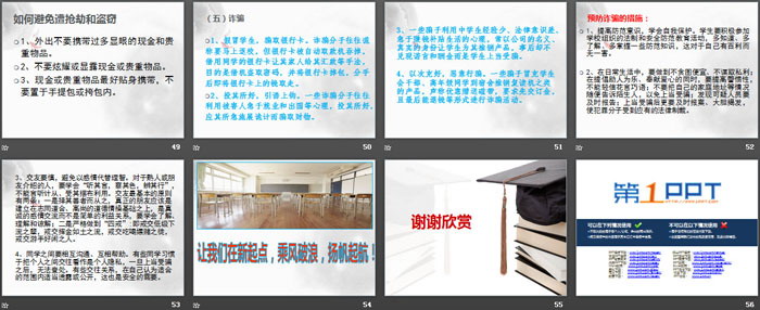 《校规校纪与法制安全教育》PPT