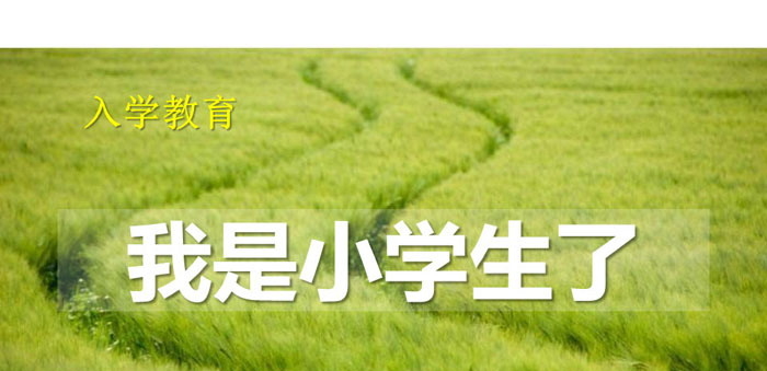 《我是小学生了》PPT