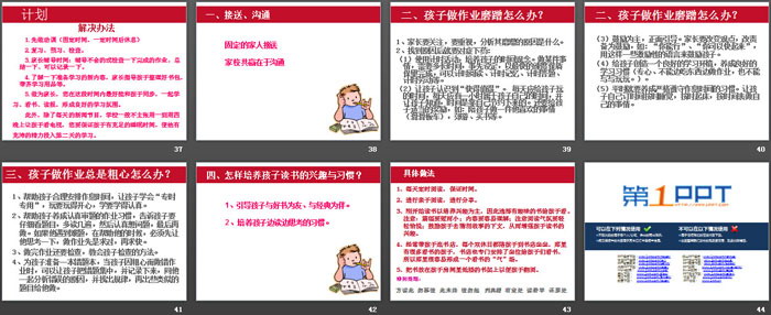 《小学生入学注意事项》PPT