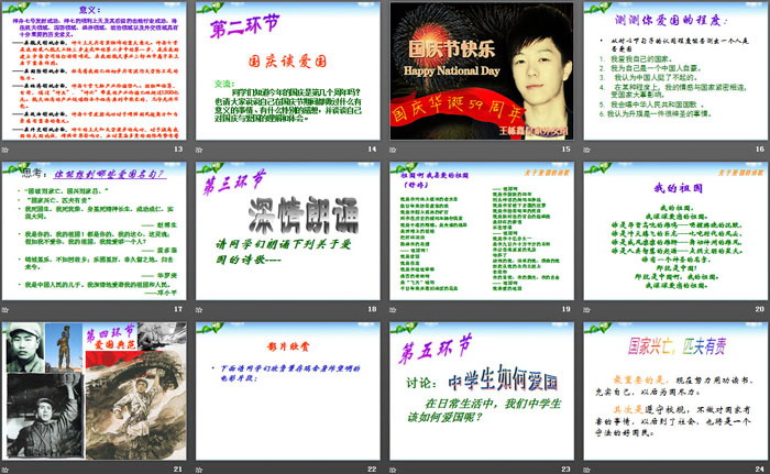 《弘扬爱国主义思想》PPT下载