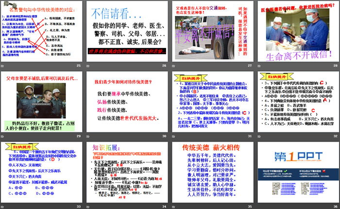 《弘扬传统美德 践行文明礼仪》PPT