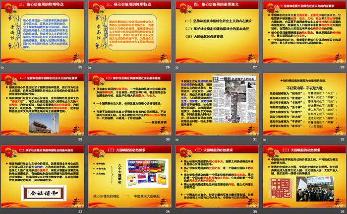 《社会主义核心价值观》PPT下载
