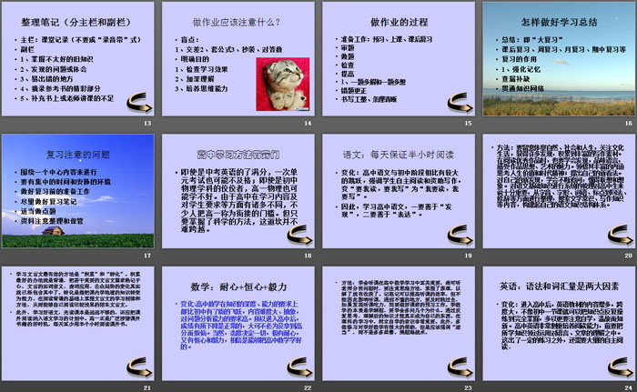 《学习方法探讨》PPT