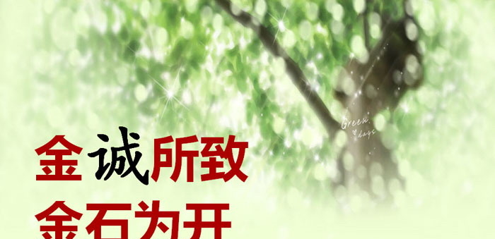 《金诚所致 金石为开》PPT