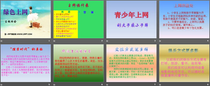 《绿色上网》PPT下载