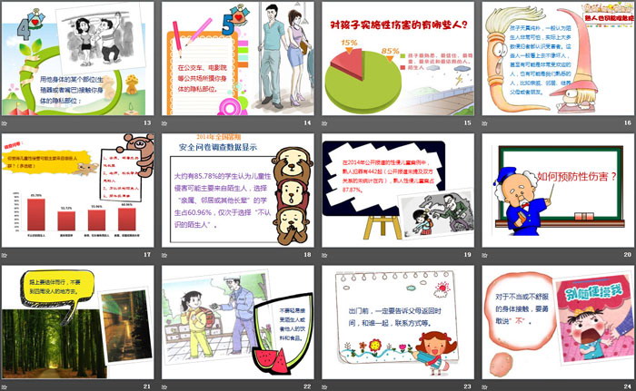 《我安全 我健康 我快乐》PPT