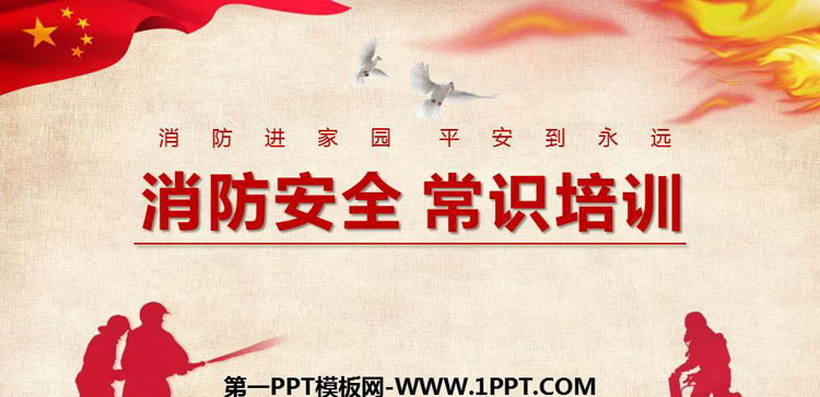 《消防安全 常识培训》PPT班会课件