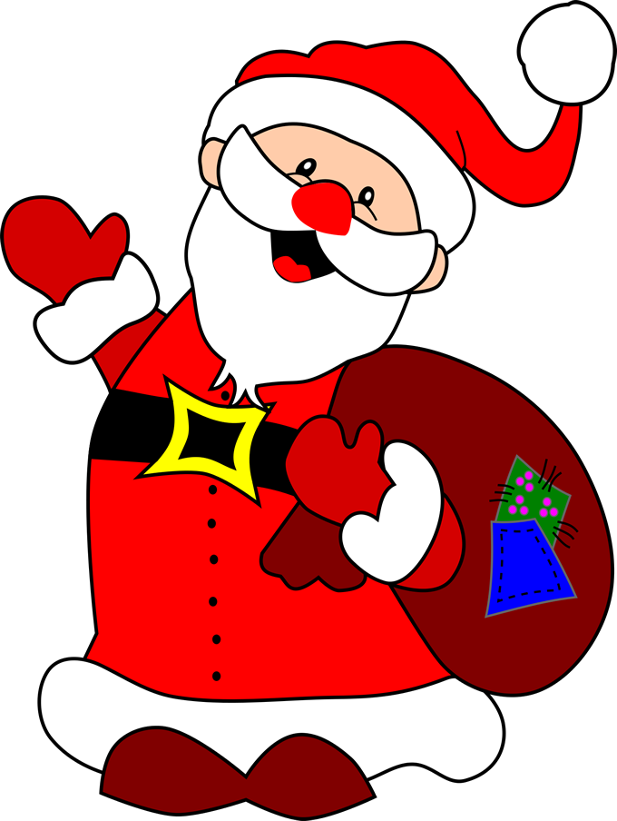 圣诞老人 礼物袋 圣诞帽 礼盒 彩球圣诞节高清免抠图（12张）