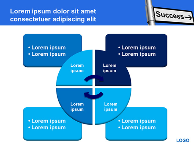 指路牌 攀岩——成功 坚持适合销售培训的商务ppt模板