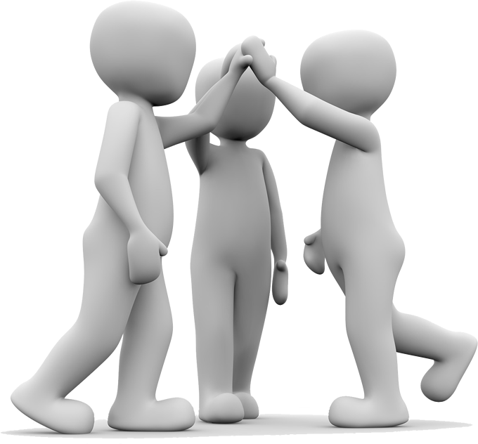 击掌加油3D小人