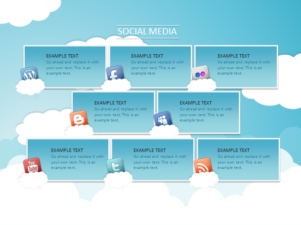 记事便签ppt素材