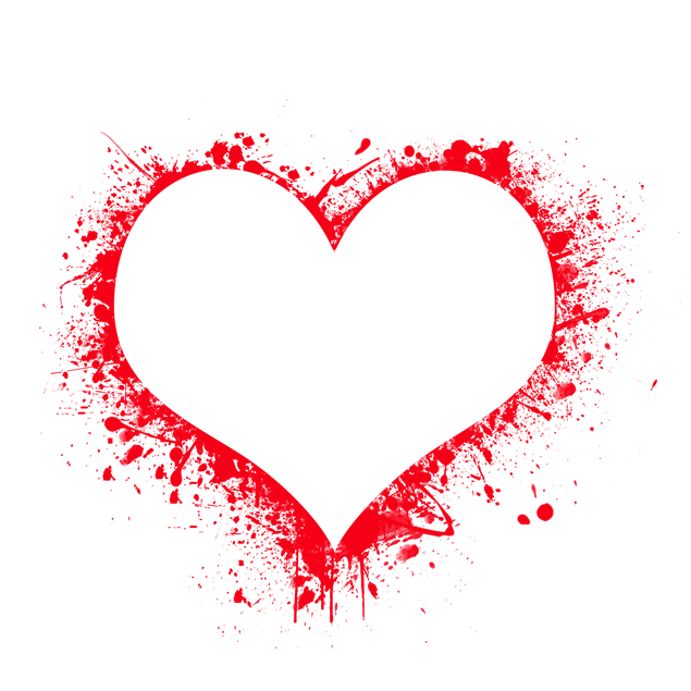 红色爱心免抠图情人节ppt模板设计素材（12张）