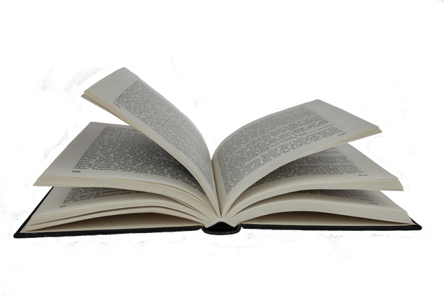 翻开的书籍高清免抠图