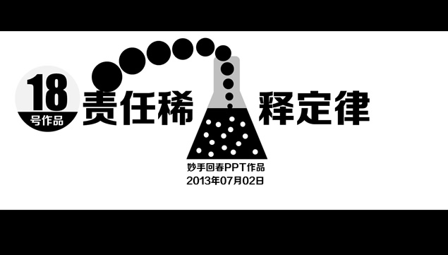 责任稀释定律哲理故事ppt模板