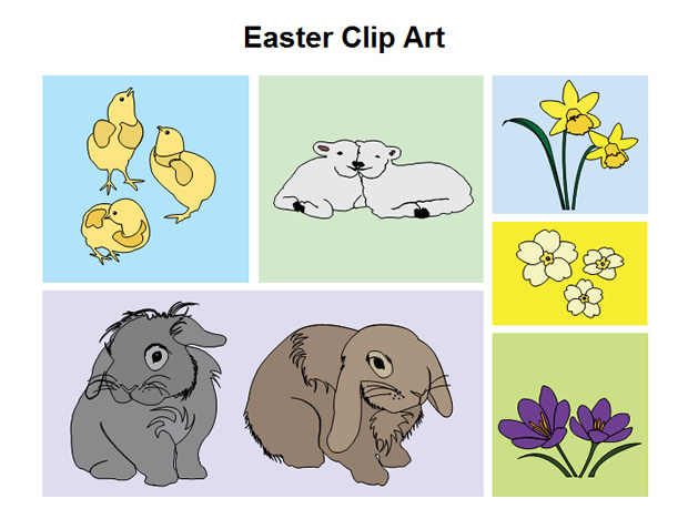 PPT绘制动植物素材