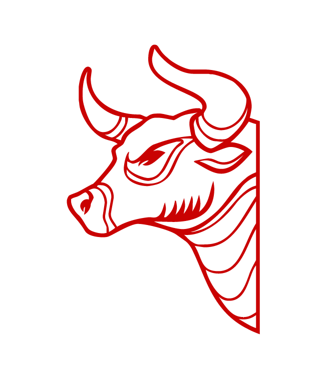 剪纸牛头