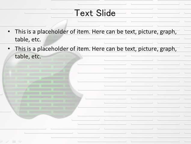 两套质感苹果公司系列ppt模板