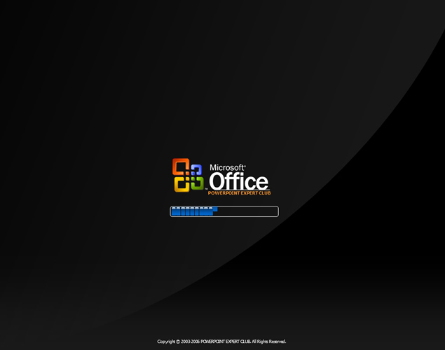 仿win系统操作office软件演示韩国特效动画ppt模板