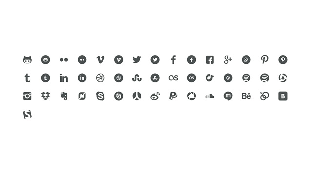 500+可替换颜色的经典实用线条图标下载