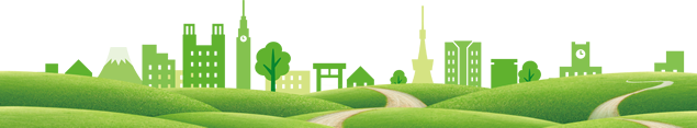 绿色城市剪影
