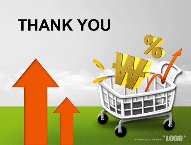 购物与消费类矢量卡通ppt模板（图表精美）