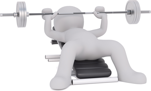 3D小人健身高清免抠图（9张）