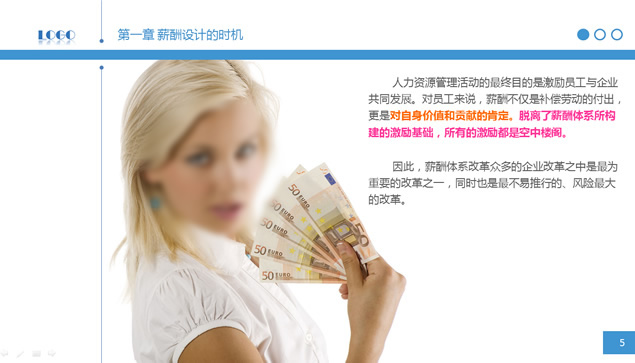 简明薪酬设计——人力资源部内训ppt模板