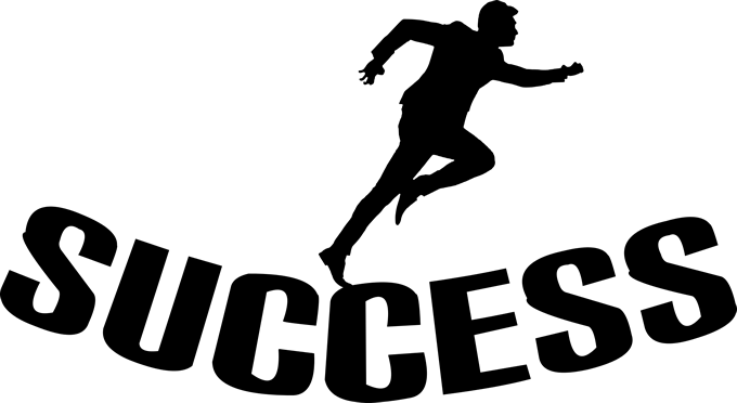 奔跑剪影免抠图