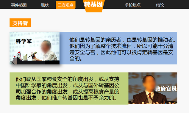 有关转基因的精彩辩论PPT模板3