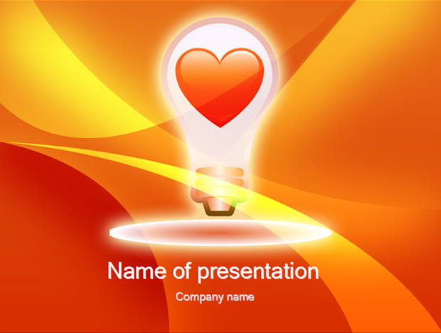 关心健康——健康警讯亮灯公益ppt模板