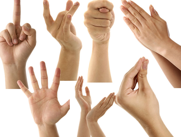 手势素材第二集 47张打包下载