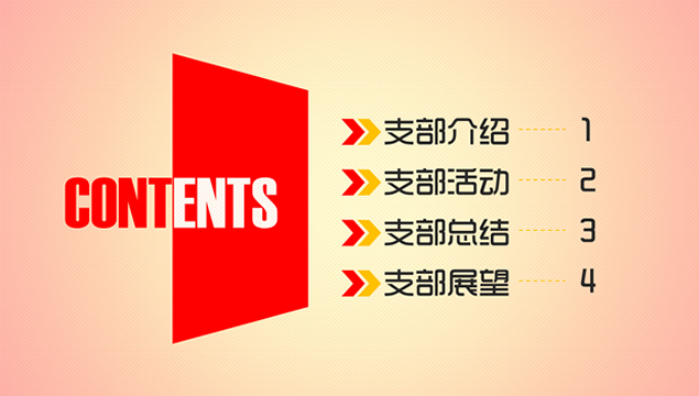 学院党支部党建述职报告PPT模板2