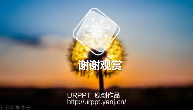 仿网页设计微商平台介绍ppt模板