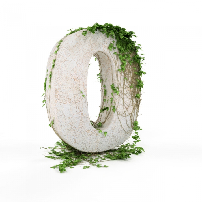 环保立体阿拉伯数字素材