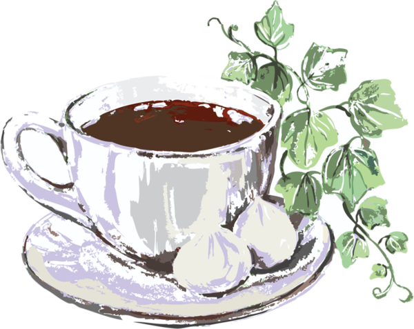 60张咖啡杯 水杯 茶杯 茶壶等各种杯子水壶png图片打包下载